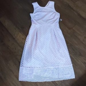 Warehouse pink/lavender lace dress
